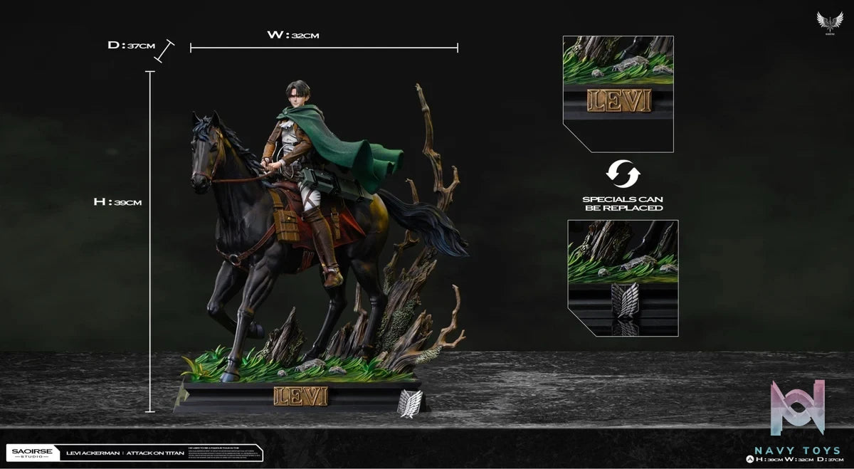 Captain Levi - Attack On Titan - Saoirse Studio resin statue Saóie Studio anime figure