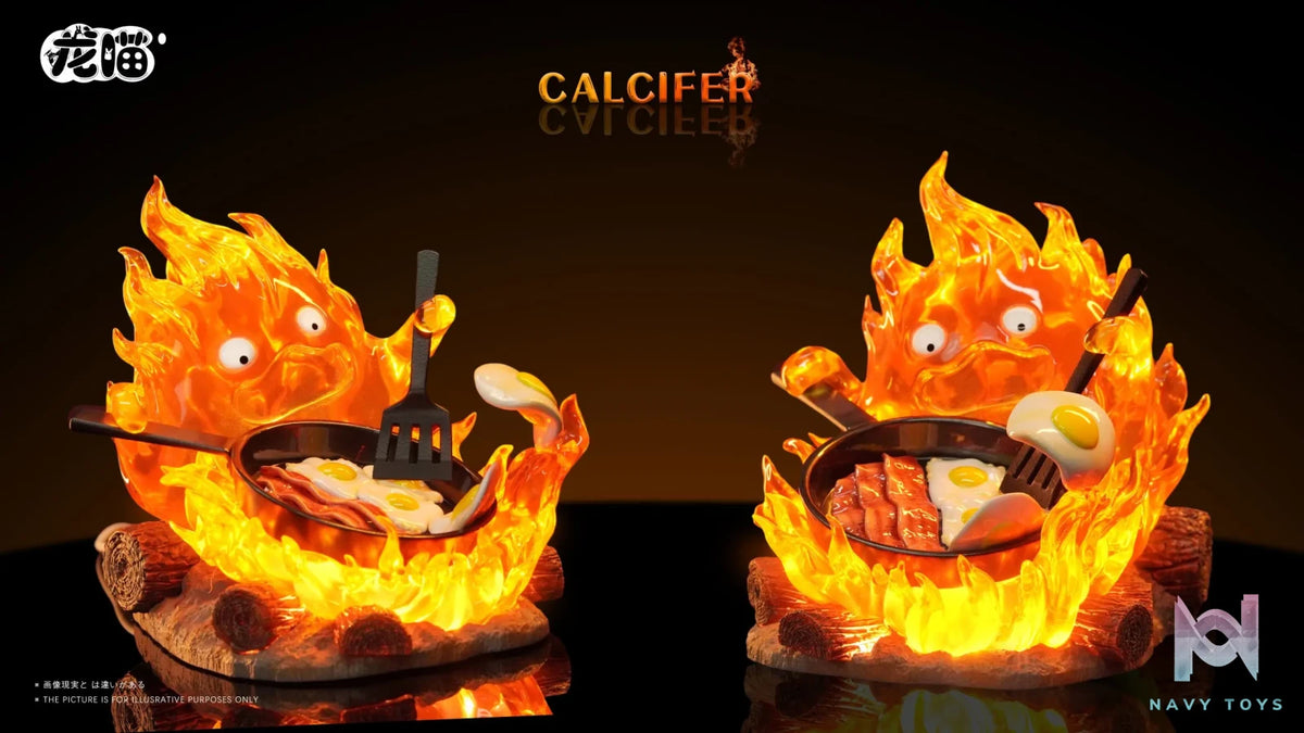 Long Miao Studio – Howl’s Moving Castle Hayao Miyazaki series Chef Calcifer