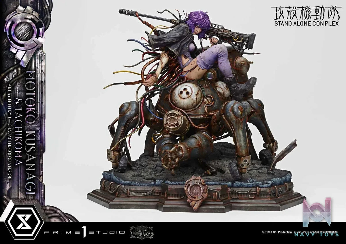 Prime 1 Studio – GHOST IN THE SHELL STAND ALONE COMPLEX Motoko Kusanagi X Tachikoma Art by Entei Ryu Character color LBBGITS-02 LBBGITS-02S (Licensed)