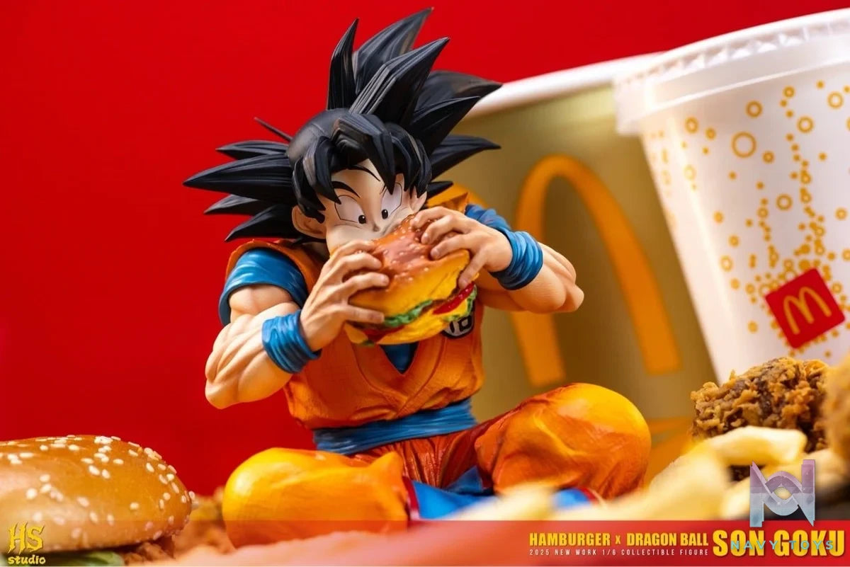 Hamburger Goku - Dragon Ball - HS Studio resin statue hs studio anime figure