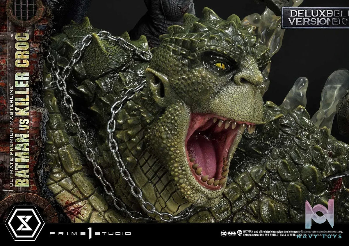 Prime 1 Studio – Ultimate Premium Masterline Batman (Comics) Batman Versus Killer Croc UPMDC-07 UPMDC-07DX UPMDC-07DXS (Licensed)