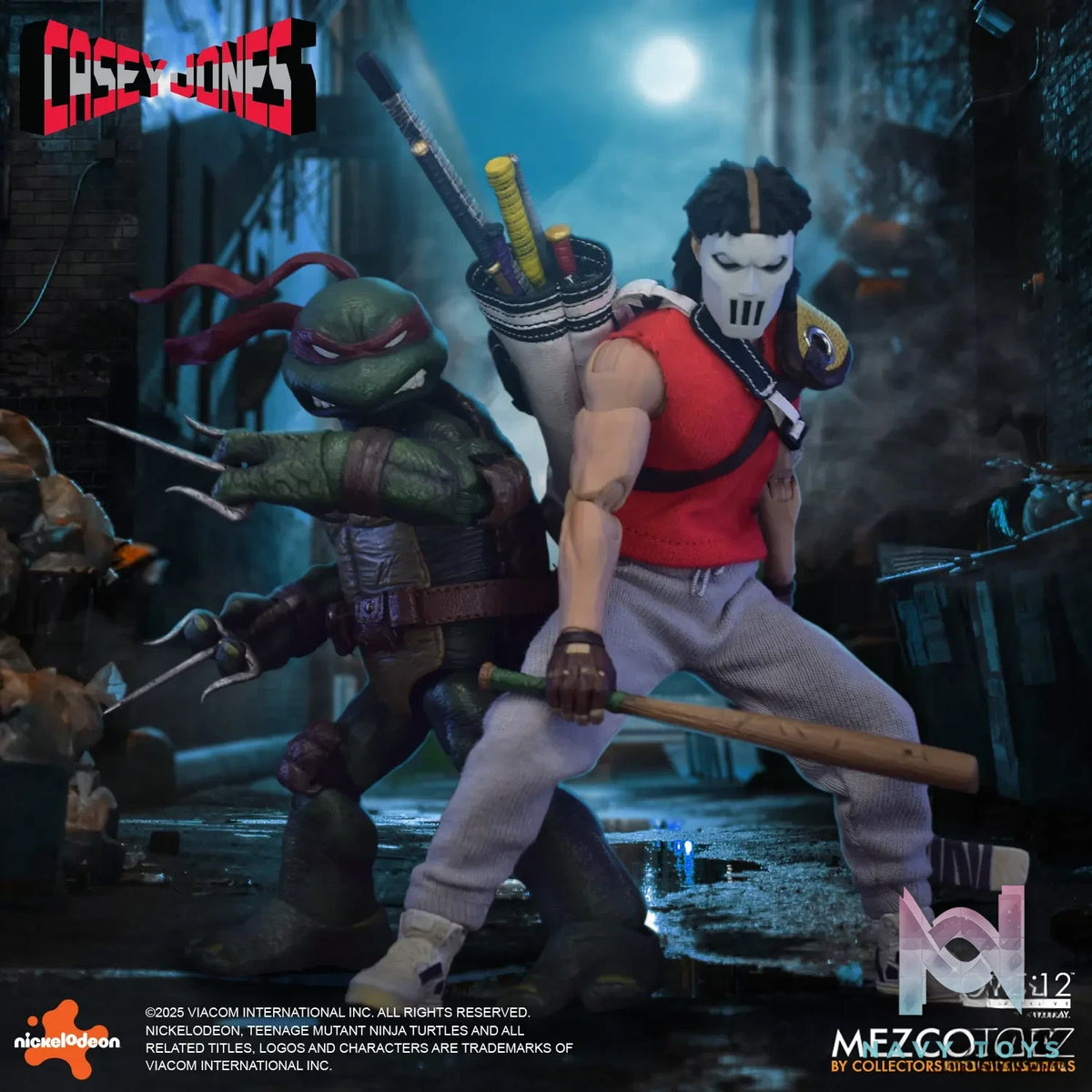 Mezco Studio – 1/12 Teenage Mutant Ninja Turtles – Casey Jones Figure (Licensed)
