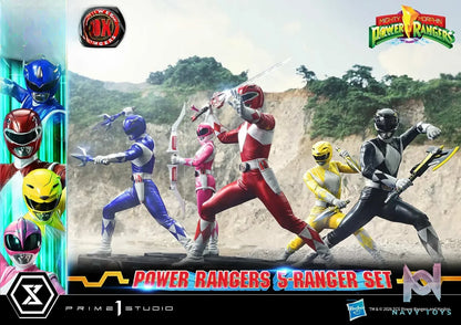 Prime 1 Studio – Premium Masterline Mighty Morphin Power Rangers Power Rangers 5-Ranger Set PMPWR-01 PMPWR-01DX PMPWR-01DXS (Licensed)
