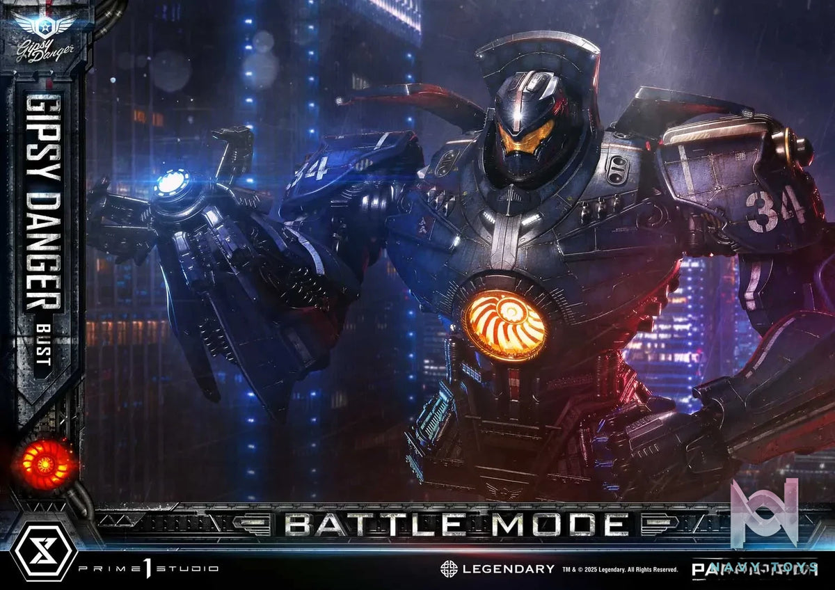 Prime 1 Studio – Life Size Bust Pacific Rim (Film) Gipsy Danger Battle Mode LSPACRIM-02 (Licensed)