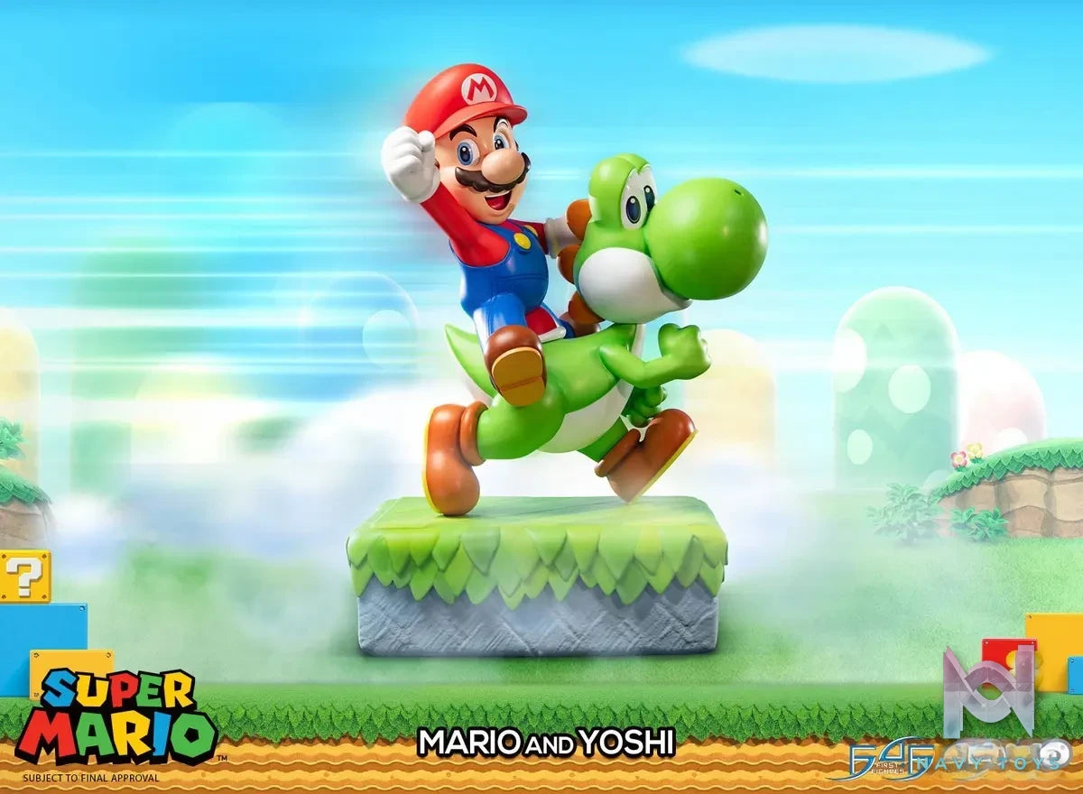 First 4 Figures – Super Mario – Mario and Yoshi SMMAYST SMMAYEX (Licensed)