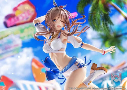 Neonmax – Gakuen iDOLM@STER Himesaki Rinami Kimi to Semi Blue Ver. 1/7 Figure (Licensed)