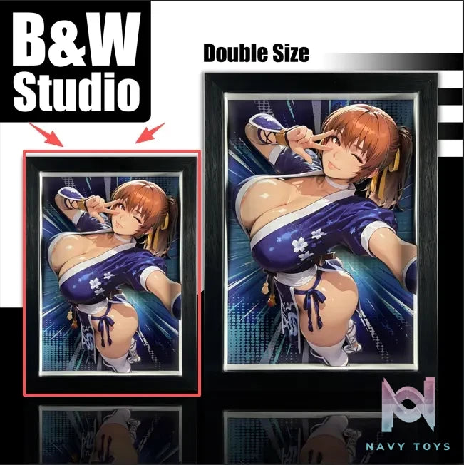 B&W Studio – 3D Decorative Painting Kasumi Dead or Alive