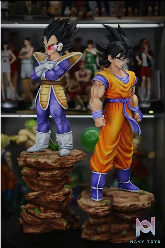 Songoku vs Vegeta Resin Recast Statue - Dragonball resin statue Recast anime figure