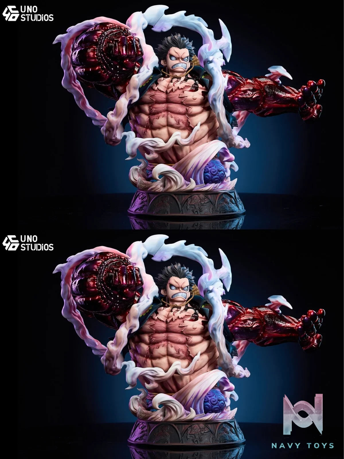 Bust Luffy Gear 4 - One Piece - UNO Studio resin statue UNO studio anime figure