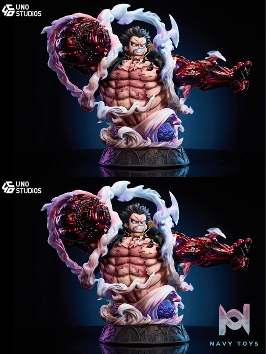 Bust Luffy Gear 4 - One Piece - UNO Studio resin statue UNO studio anime figure
