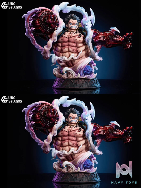 Bust Luffy Gear 4 - One Piece - UNO Studio resin statue UNO studio anime figure