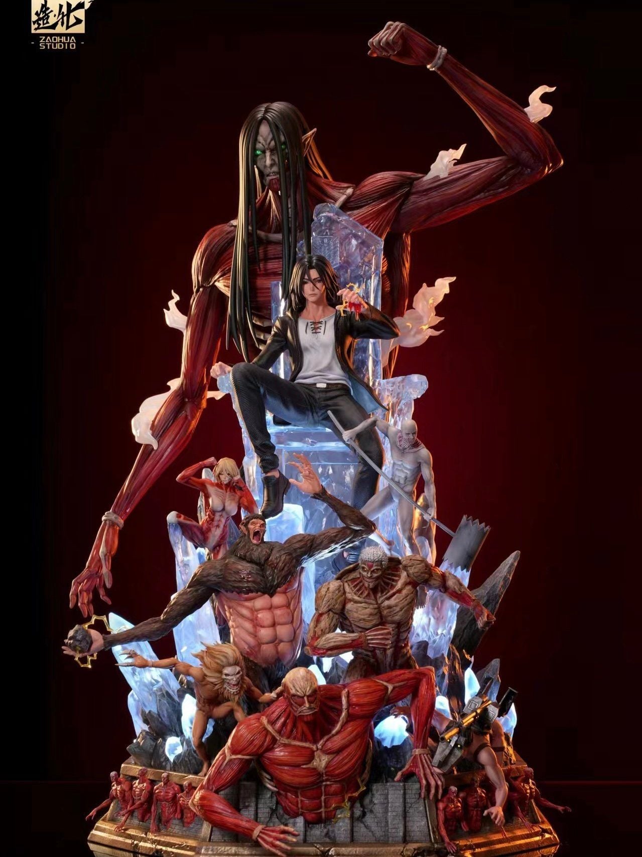 Eren Yeager Throne - Attack on Titan - Zao Hua Studio resin statue ZoaHua Studio anime figure