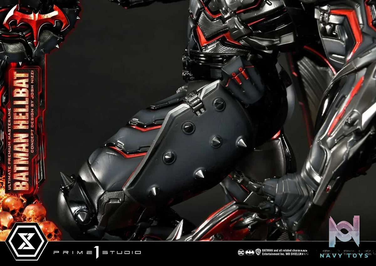 Prime 1 Studio – Ultimate Premium Masterline Batman (Comics) Batman Hellbat Concept Design by Josh Nizzi UPMDC-06 UPMDC-06DX UPMDC-06DXS (Licensed)