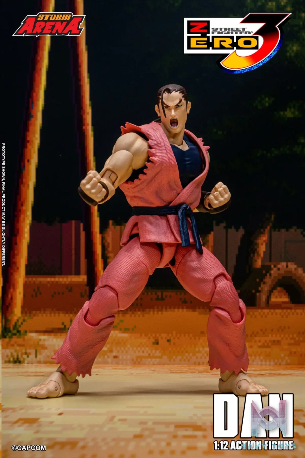 Storm Toys – DAN – STREET FIGHTER ZERO 3 “STORM ARENA” SFSA04 (Licensed)