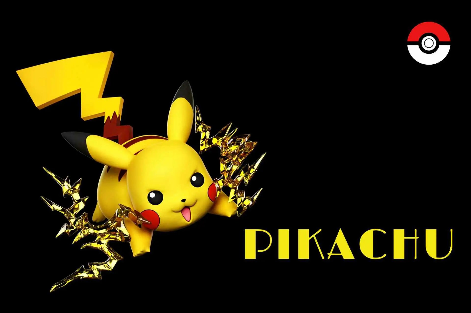 A+ Studio - Pokémon & One Piece Luffy Resonance Series Pikachu & Luffy resin statue Navy Toys anime figure
