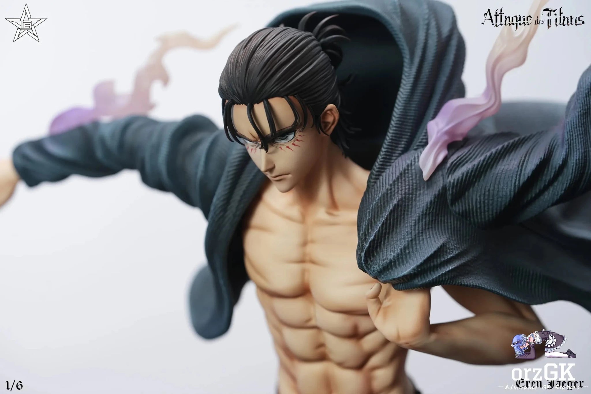 Craftsman Studio - Eren Clothing Attack on Titan resin statue Navy Toys anime figure