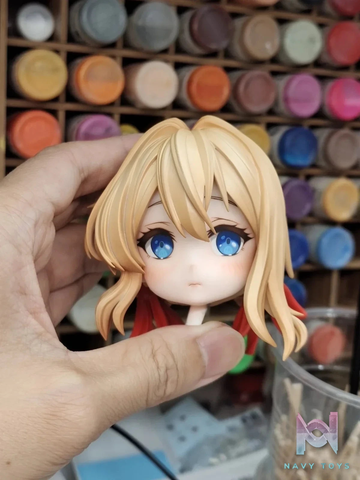 HeRa Studio - Violet Evergarden Chibi Series Violet Evergarden resin statue Navy Toys anime figure