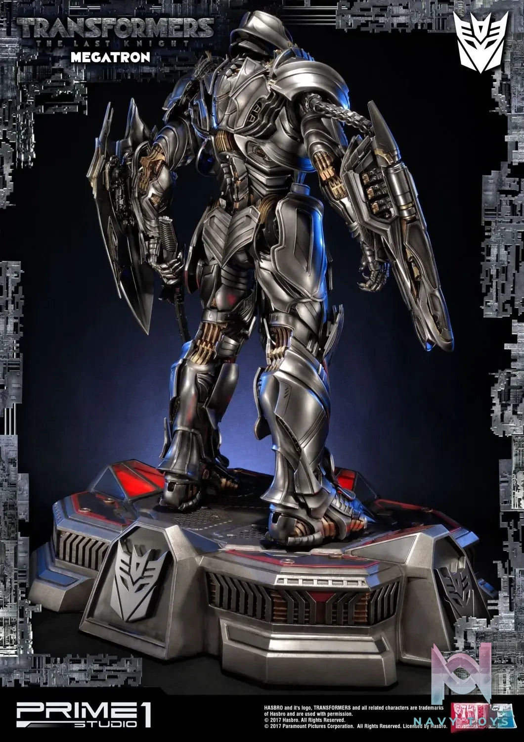 Prime 1 Studio – Museum Masterline Transformers: The Last Knight (Film) Megatron MMTFM-17 MMTFM-17EX(Licensed)