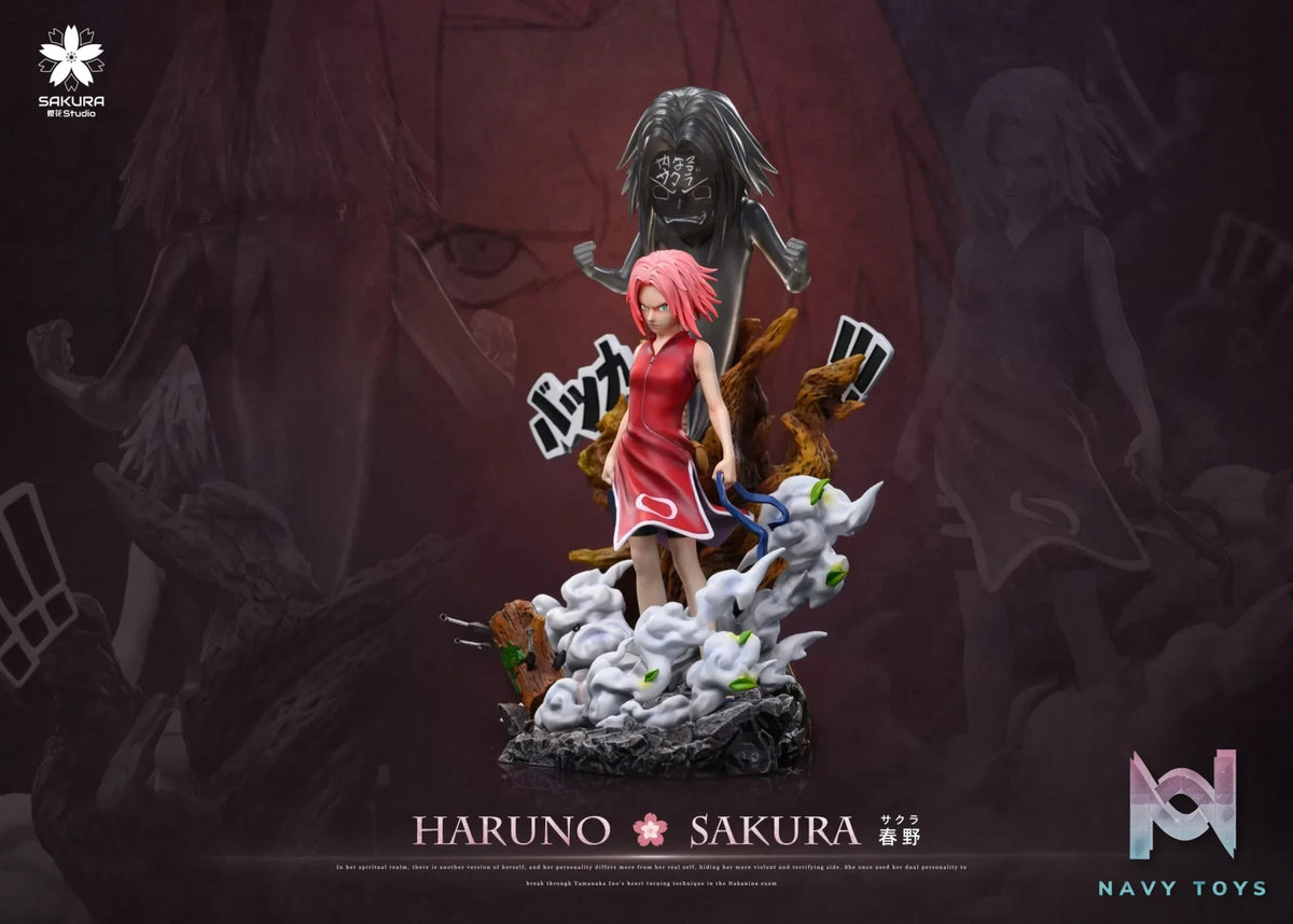 SAKURA Studio – Naruto Light Statue Resonance Series 12th Series Haruno Sakura 13th Series Inuzuka Kiba