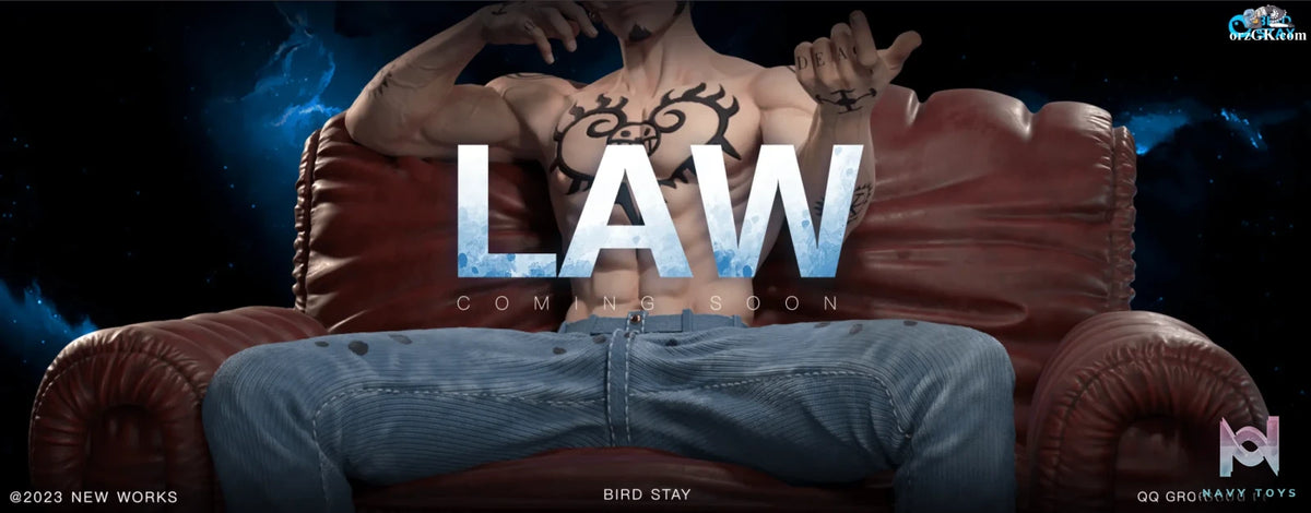 Bird Stay Studio – One Piece Trafalgar D. Water Law
