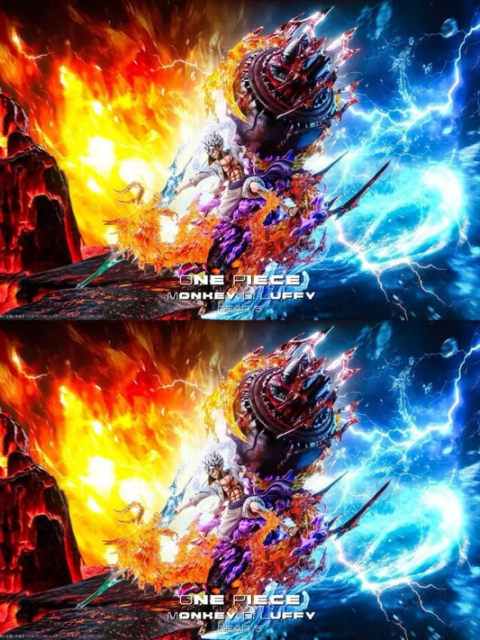 Luffy Nika - One Piece - Wu Shuang Studio resin statue Wu Shuang Studio anime figure