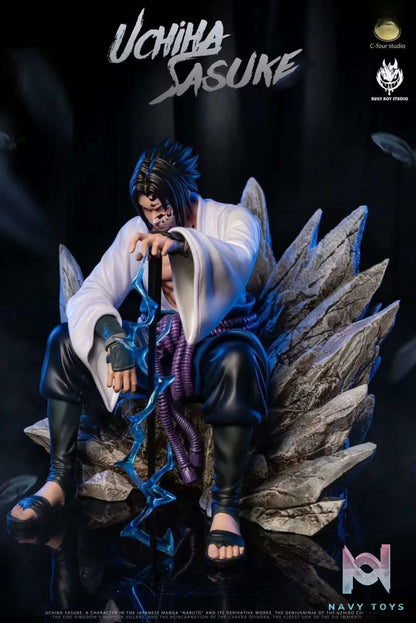 BBS Studio & C4 Studio – Naruto Seated Uchiha Sasuke