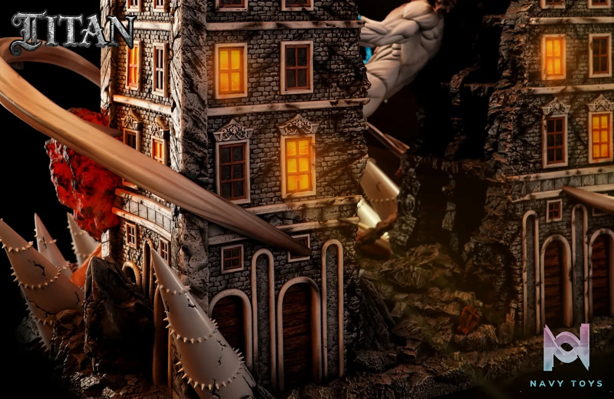 TITAN Studio – The Great Titan 01 War Hammer Titan VS. Attack Titan Attack on Titan
