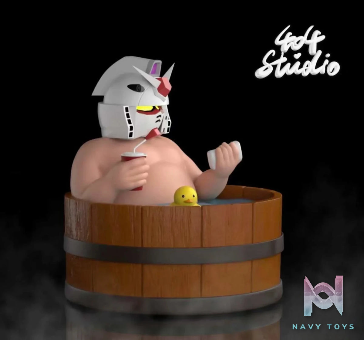 404 Studio – Mobile Suit Gundam Fat Boy Series 002 Bath Bath Gundam