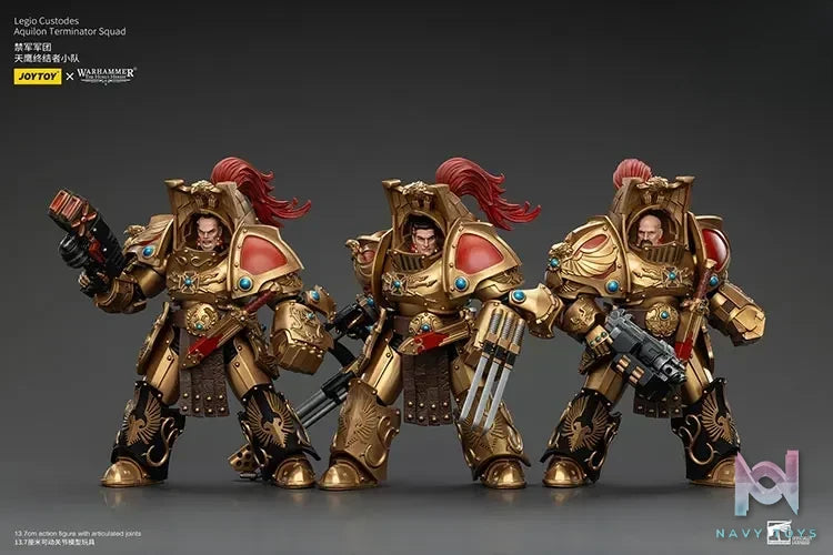 JOYTOY – Legio Custodes Aquilon Terminator Squad Aquilon JT00744 JT00751 JT00768 (Licensed)
