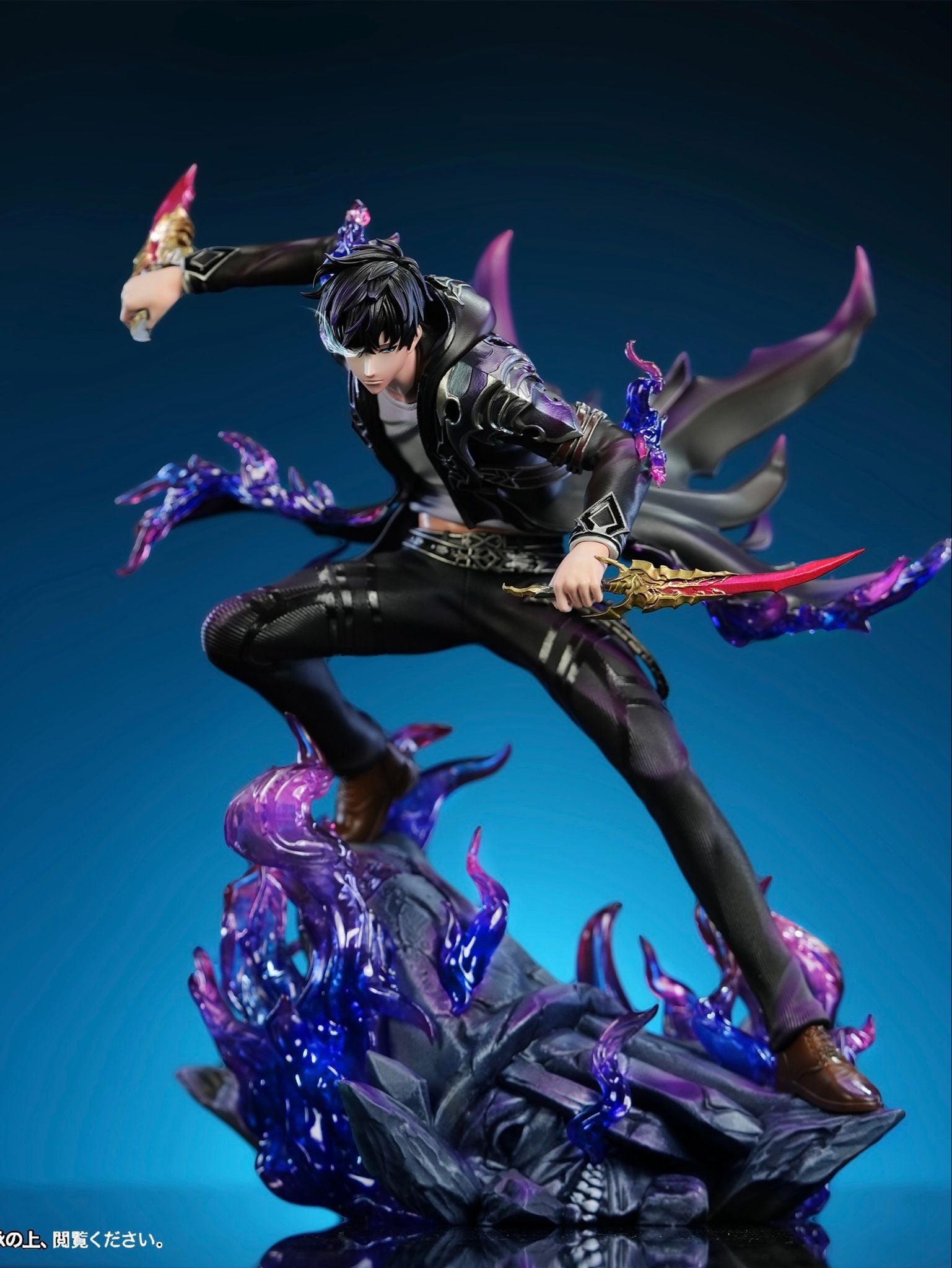 Sung Jinwoo - Solo Leveling - Black Panther Studio resin statue black panther Studio anime figure