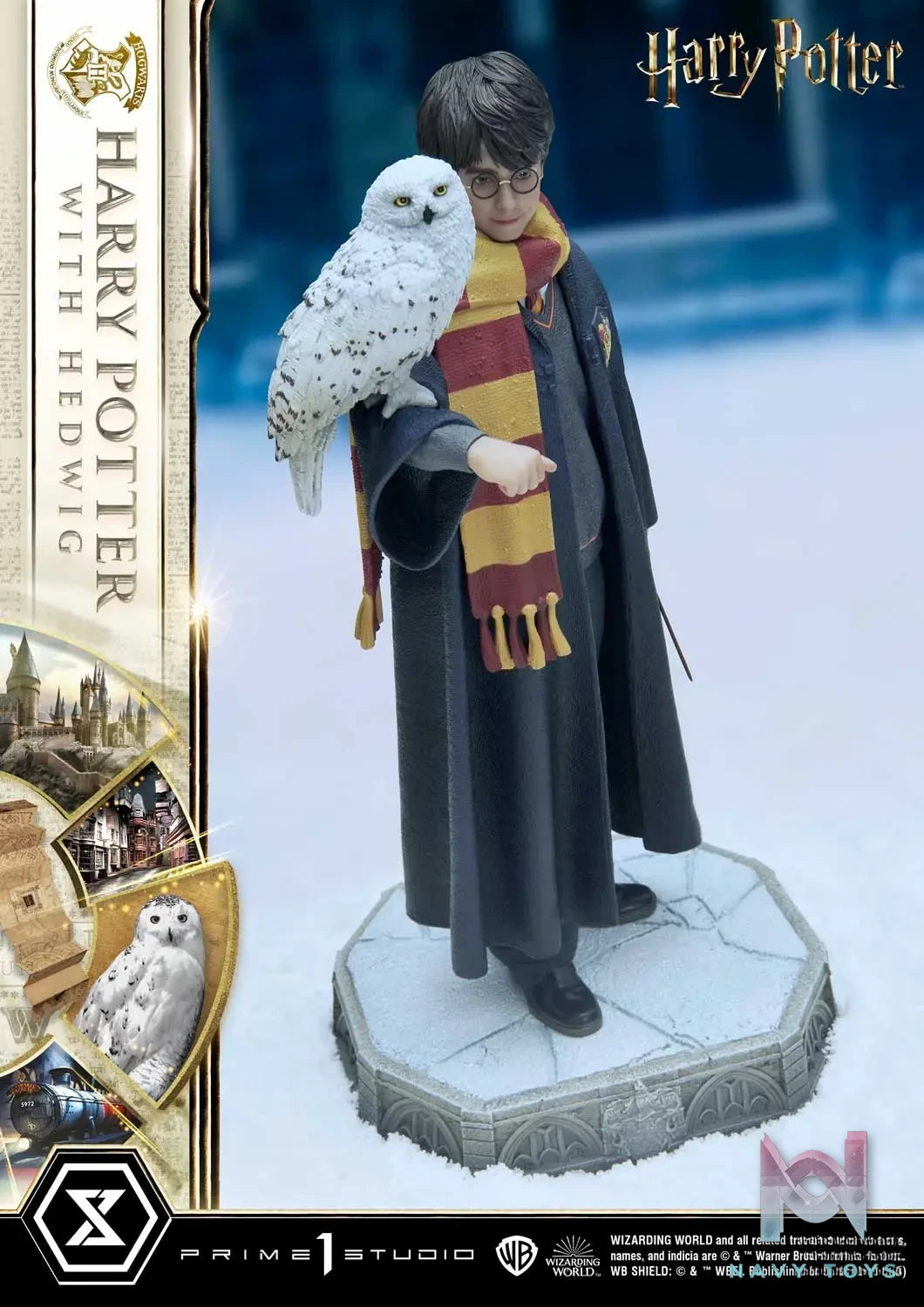 Prime 1 Studio – Prime Collectible Figures Harry Potter Harry Potter With Hedwig PCFHP-03 (Licensed)