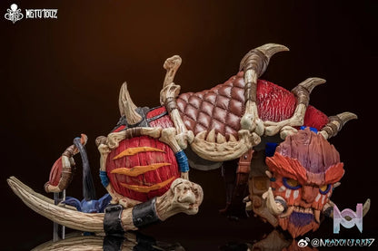 METYTOYZ – World of Warcraft War Armor Giant Bear Series Mount Model (Licensed)