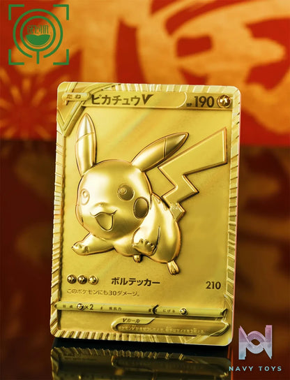 GEISHA Studio – Special Card Series Gold Pikachu Pokémon