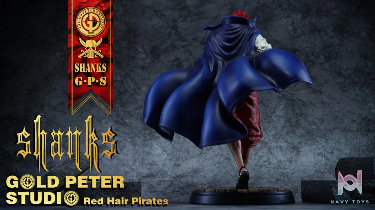 Gold Peter Studio – Shanks Red Hair Pirates One Piece