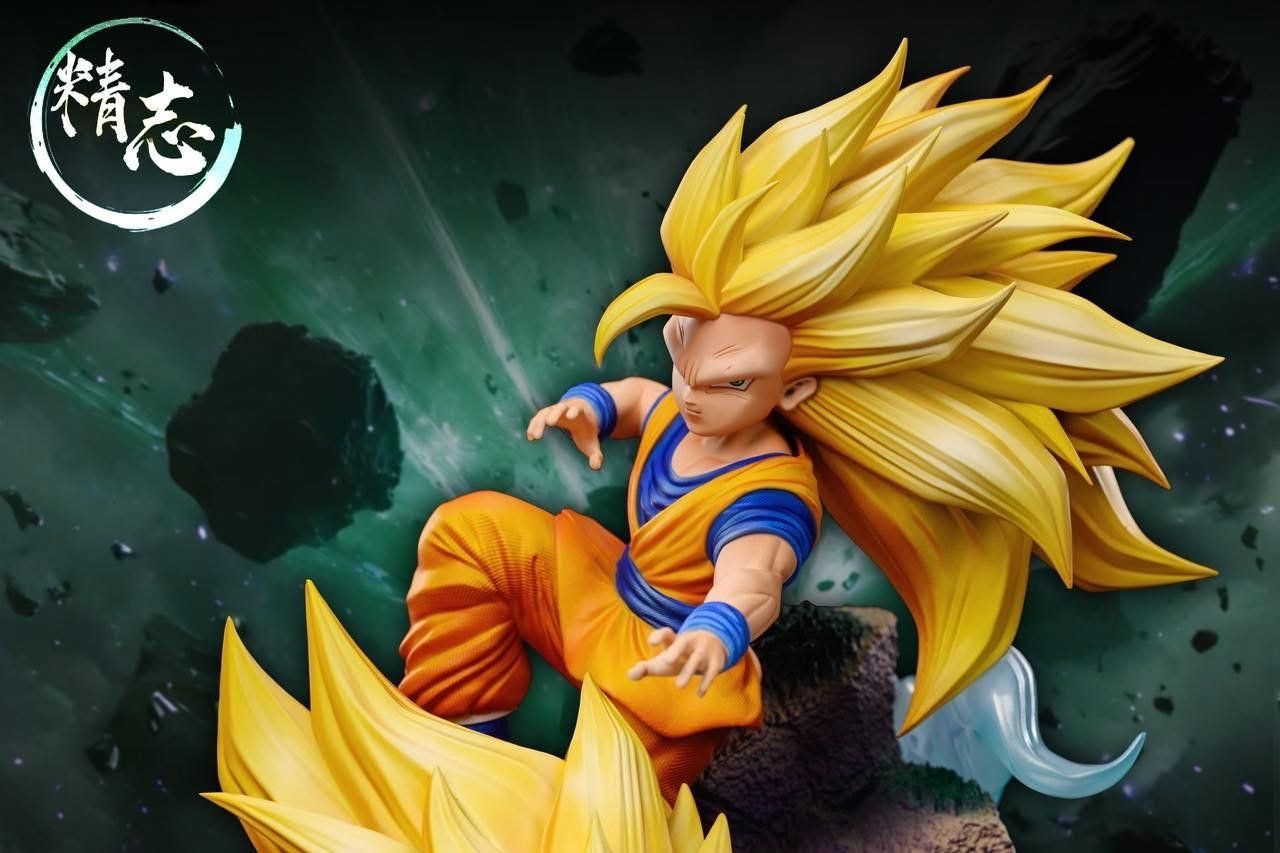 Goku SSJ3 & Vegeta - Dragon Ball - Jing Zhi Studio resin statue Jing Zhi Studio anime figure