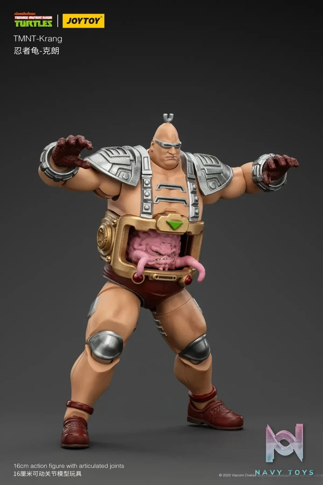 JOYTOY – TMNT-Krang 1/18 Action Figure JT00881 (Licensed)