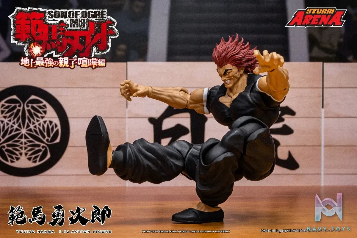 Storm TOYS – Baki the Grappler Yujiro Hanma Action Figure BHSA02 (Licensed)