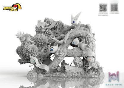 Block Man Studio – Pokémon Scene #1 Bewilder Forest Mew