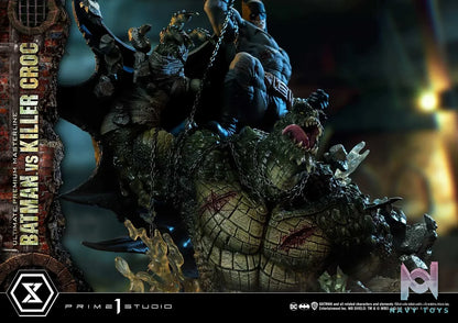 Prime 1 Studio – Ultimate Premium Masterline Batman (Comics) Batman Versus Killer Croc UPMDC-07 UPMDC-07DX UPMDC-07DXS (Licensed)