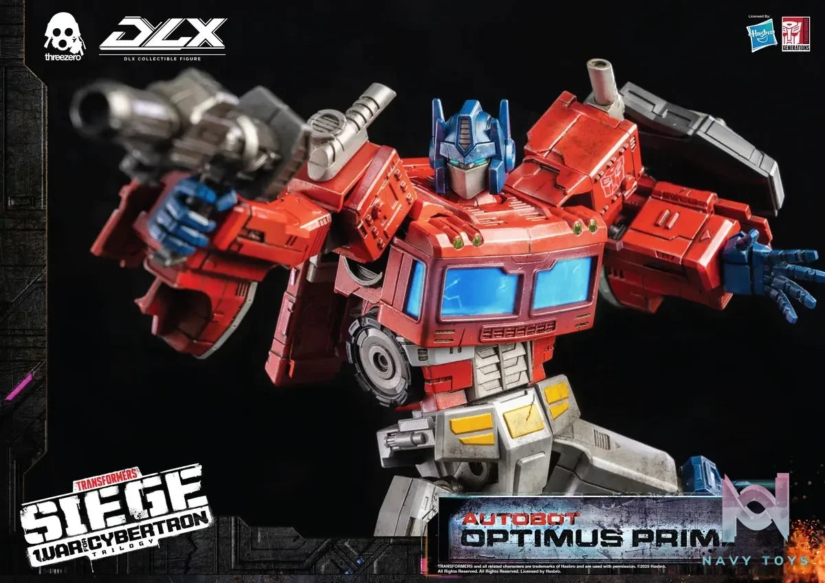 Threezero – Transformers: War for Cybertron 10-inch DLX Optimus Prime (Licensed)