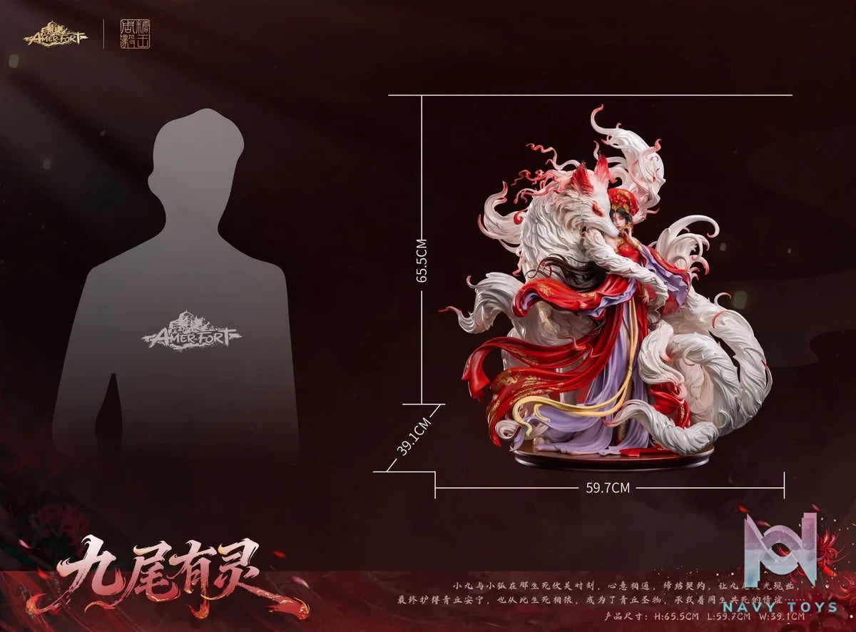 Nine Tailed Spirit resin statue Pj studio anime figure