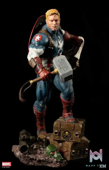 XM Studio – Ultimate Captain America 1/4 Scale Premium Collectible Statue Marvel (Licensed)
