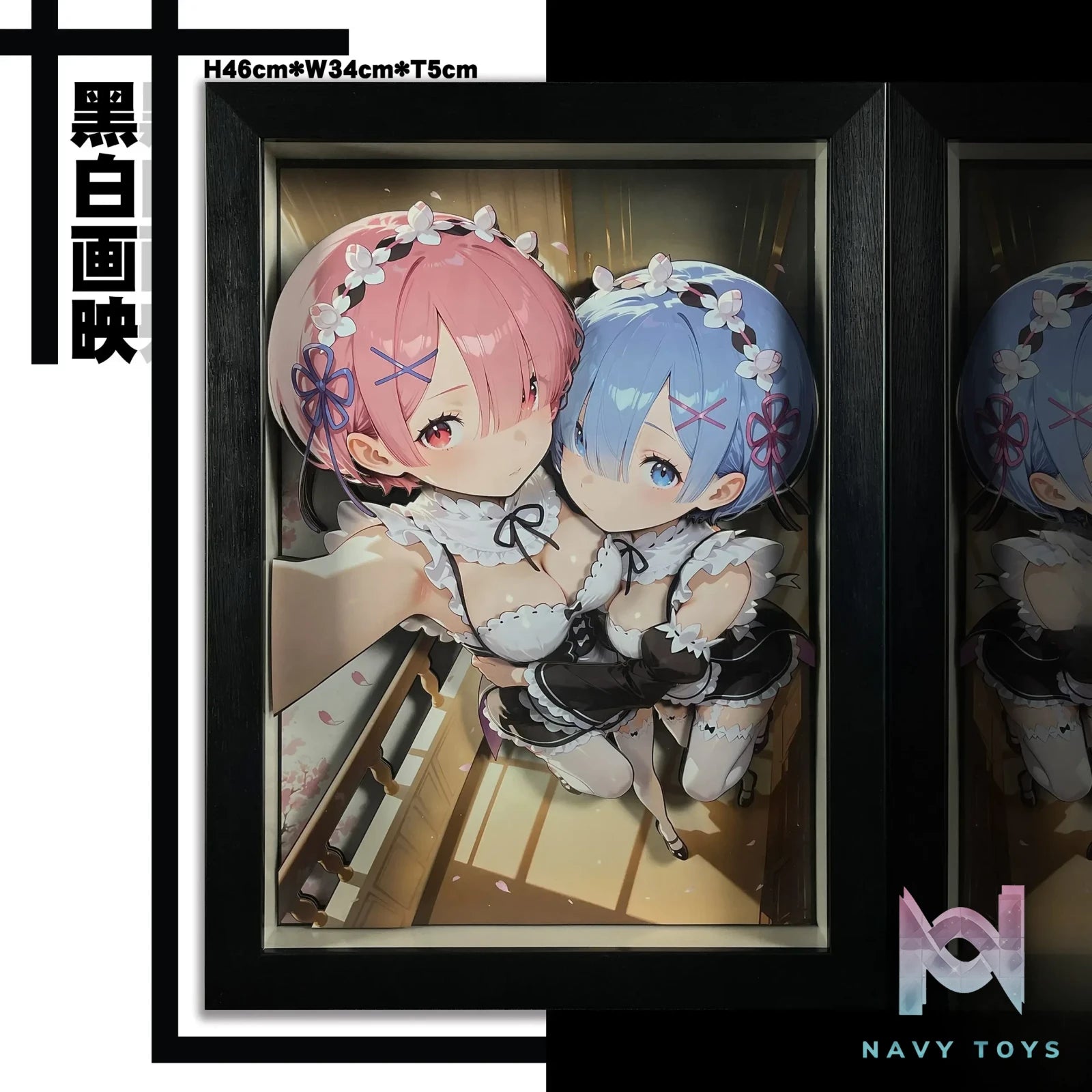 B&W Studio – Re:Zero Ram & Rem