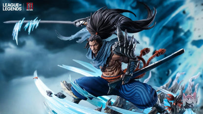 JIMEI PALACE Studio – League of Legends Yasuo The Unforgiven Scale Statue (Licensed)