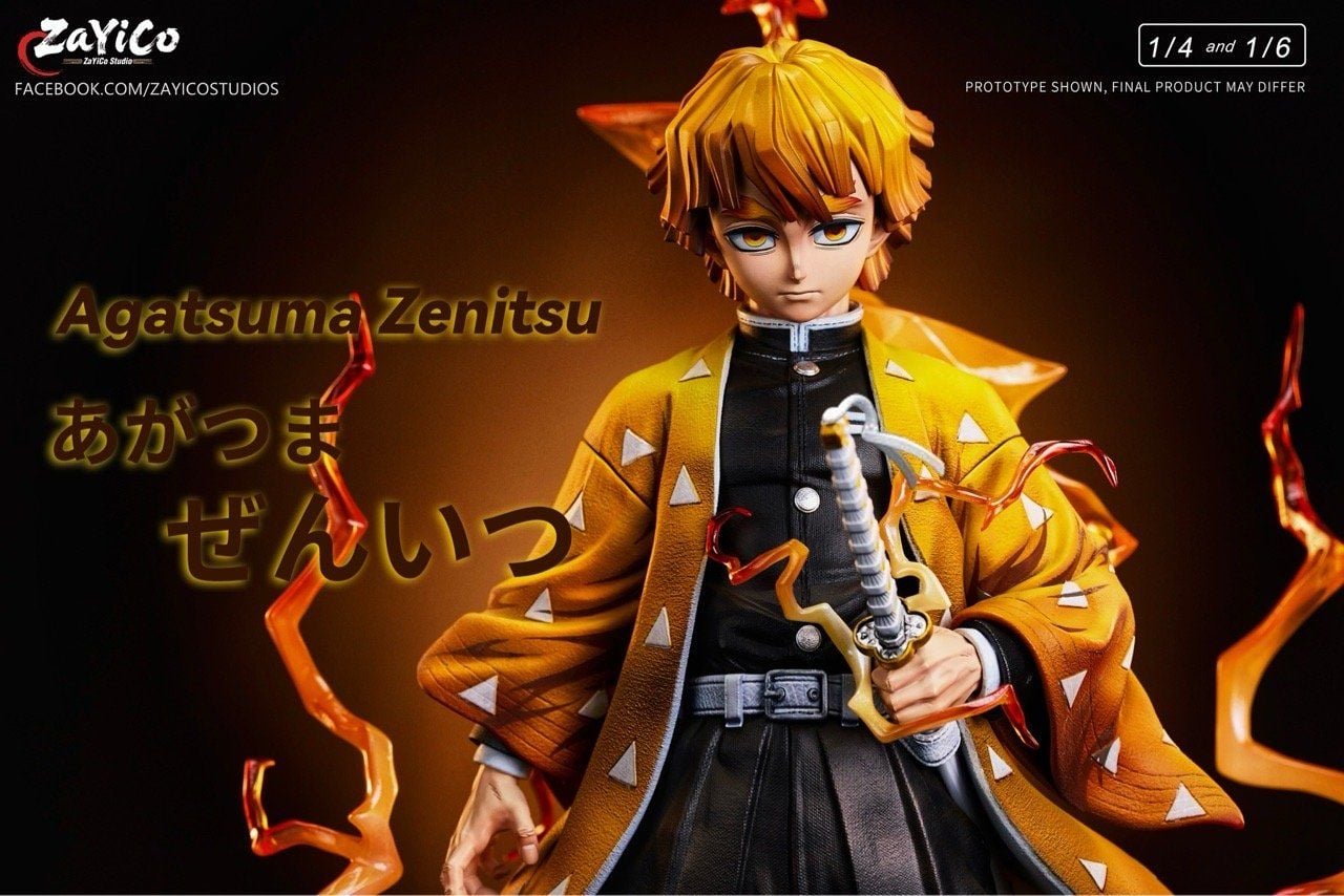 Agatsuma Zenitsu - Kimetsu no Yaiba - Zayico Studio resin statue Zayico Studio anime figure