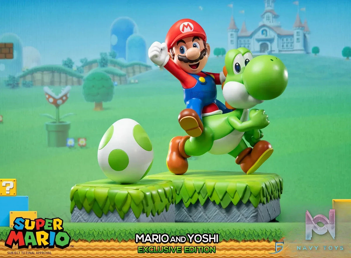 First 4 Figures – Super Mario – Mario and Yoshi SMMAYST SMMAYEX (Licensed)