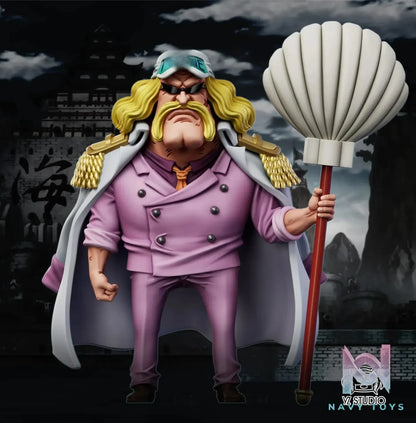 YZ Studio – One Piece Marine #44 Marine Vice Admiral Rako Rako no Mi Pomsky