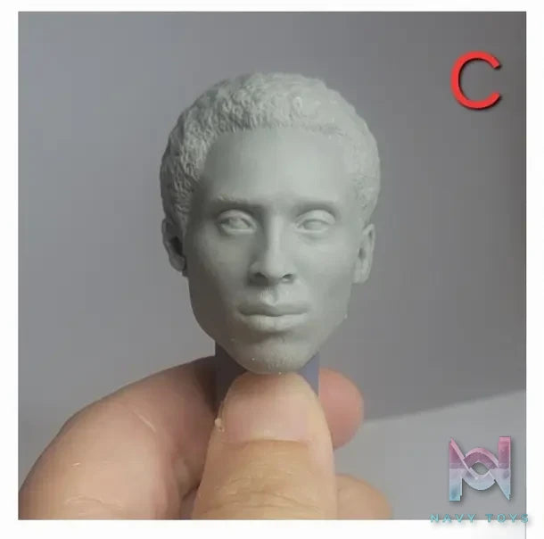 Carving Family Toys Studio – NBA 1/6 Kobe Head Sculpture CFTH01-ABCD White Model & Paint