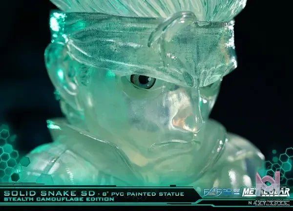 First 4 Figures – Metal Gear Solid – Solid Snake SD 8″ PVC Painted statue (Licensed)