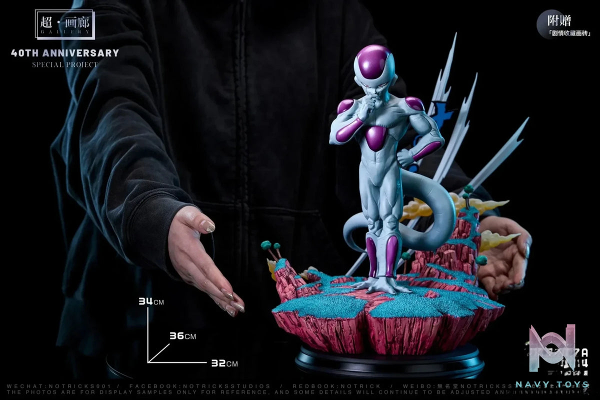 NOTRICKS Studio - Dragon Ball GALLERY Frieza resin statue Navy Toys anime figure